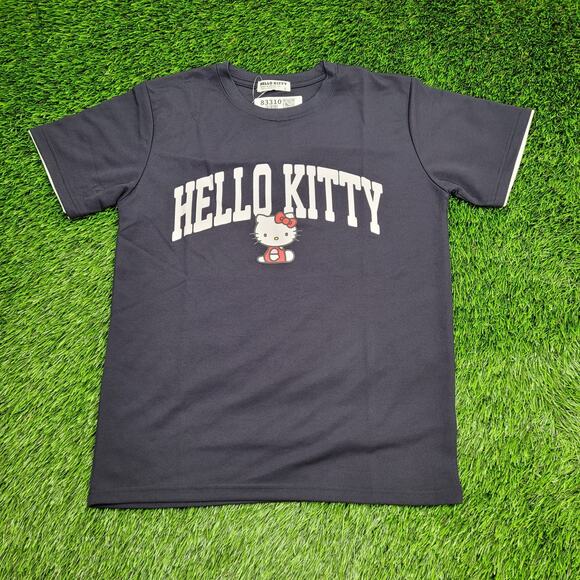 Hello-Kitty Sanrio Shirt Women Large 20x26 Navy White - Picture 1 of 15